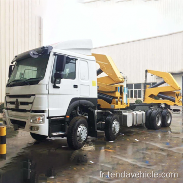 Sinotruk Howo 37 tonnes Côtez latérale de grues